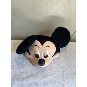 Vintage Disney Mickey Mouse Ears Collectors Dream Clip Snap Adjustable Hat Cap